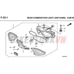 F-25-1_CÙM ĐÈN SAU